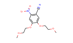 4,5-bis(2-methoxyethoxy)-2-nitrobenzonitrile