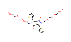 2,5-bis(2-(2-(2-methoxyethoxy)ethoxy)ethyl)-3,6-di(thiophen-2-yl)pyrrolo[3,4-c]pyrrole-1,4(2H,5H)-di