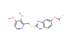 5-Difluoromethoxy-2-[(3,4-Dimethoxy-2-Pyridinyl)Methyl]Thio-1H-Benzimidazole