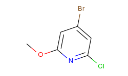 4-Bromo-2-chloro-6-methoxypyridine