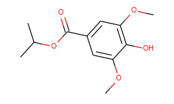 Isopropyl 4-Hydroxy-3,5-dimethoxybenzoate