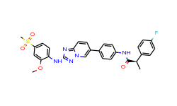 Benzeneacetamide, 4-fluoro-N-[4-[2-[[2-methoxy-4-(methylsulfonyl)phenyl]amino][1,2,4]triazolo[1,5-a]