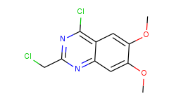 4-Chloro-2-(chloromethyl)-6,7-dimethoxyquinazoline