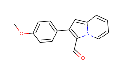 2-(4-Methoxyphenyl)indolizine-3-carboxaldehyde