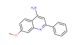 4-Amino-7-methoxy-2-phenylquinoline