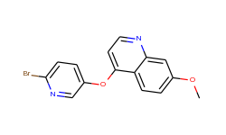 4-((6-Bromopyridin-3-yl)oxy)-7-methoxyquinoline