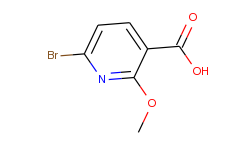 6-Bromo-2-methoxynicotinic acid