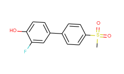 2-Fluoro-4-(4-methylsulfonylphenyl)phenol