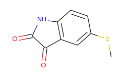 5-(methylthio)-1H-indole-2,3-dione