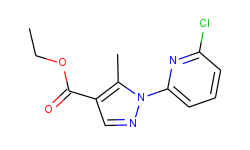 Ethyl 1-(6-chloropyridin-2-yl)-5-methyl-1H-pyrazole-4-carboxylate