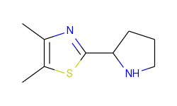 4,5-dimethyl-2-(pyrrolidin-2-yl)thiazole