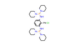 [2,6-Bis[(di-1-piperidinylphosphino)amino]phenyl]palladium(II) chloride