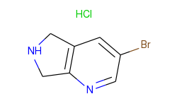 3-Bromo-6,7-dihydro-5H-pyrrolo[3,4-b]pyridine HCl