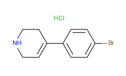 4-(4-bromophenyl)-1,2,3,6-tetrahydropyridine hydrochloride