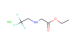 ETHYL[(2,2,2-TRIFLUOROETHYL)AMINO]ACETATE HYDROCHLORIDE