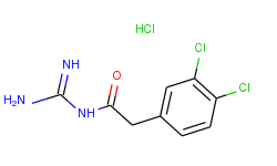 N-carbamimidoyl-2-(3,4-dichlorophenyl)acetamide HCL