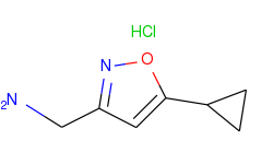 (5-Cyclopropylisoxazol-3-yl)methanamine hydrochloride