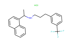 α-Methyl-N-[3-[3-(trifluoromethyl)phenyl]propyl]-1-naphthalenemethanamine Hydrochloride