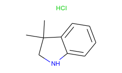 3,3-dimethyl-2,3-dihydro-1H-indole hydrochloride