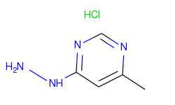 (6-methyl-pyrimidin-4-yl)-hydrazine; hydrochloride