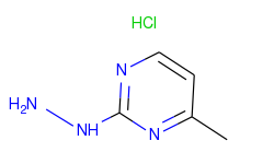 (4-methyl-pyrimidin-2-yl)-hydrazine; hydrochloride