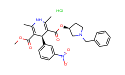 3-((S)-1-Benzylpyrrolidin-3-yl) 5-methyl 2,6-dimethyl-4-(3-nitrophenyl)-1,4-dihydropyridine-3,5-dica