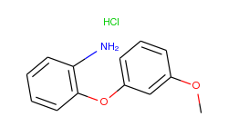 2-(3-Methoxyphenoxy)aniline hydrochloride