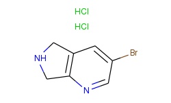 3-Bromo-6,7-dihydro-5h-pyrrolo[3,4-b]pyridine 2HCl