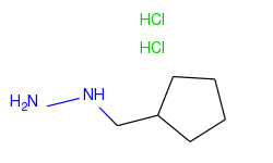 1-(cyclopentylmethyl)hydrazine dihydrochloride