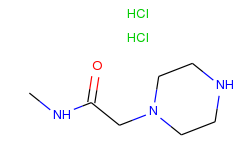 N-methyl-2-piperazin-1-yl-acetamide　dihydrochloride