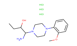 1-[4-(2-Methoxy-phenyl)-piperazin-1-yl]-3-methyl-amino-propan-2-ol trihydrochloride