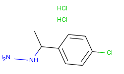 [1-(4-chlorophenyl)ethyl]hydrazine dihydrochloride