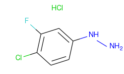 4-chloro-3-fluorophenylhydrazine hydrochloride