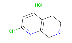 2-chloro-5,6,7,8-tetrahydro-1,7-naphthyridine hydrochloride