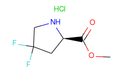 Methyl (R)-4,4-difluoropyrrolidine-2-carboxylate hydrochloride