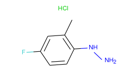 (4-fluoro-2-methylphenyl)hydrazine hydrochloride