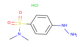 Benzenesulfonamide, 4-​hydrazinyl-​N,​N-​dimethyl-​, hydrochloride (1:1)