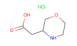 Morpholin-3-yl-acetic acid HCl