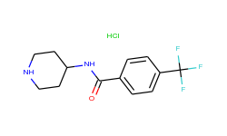 N-(Piperidin-4-yl)-4-(trifluoromethyl)benzamide hydrochloride