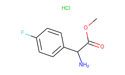 Methyl amino(4-fluorophenyl)acetate HCl