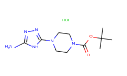 TERT-BUTYL 4-(5-AMINO-4H-1,2,4-TRIAZOL-3-YL)PIPERAZINE-1-CARBOXYLATE HCL