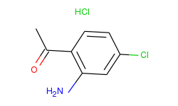 1-(2-Amino-4-chlorophenyl)ethanone hydrochloride (1:1)