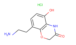 8-(2-Aminoethyl)-5-hydroxy-2H-benzo[b][1,4]oxazin-3(4H)-one hydrochloride