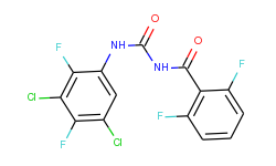 N-(((3,5-DICHLORO-2,4-DIFLUOROPHENYL)AMINO)CARBONYL)-2,6-DIFLUOROBENZAMIDE