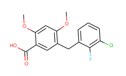 5-(3-chloro-2-fluorobenzyl)-2,4-diMethoxybenzoic acid