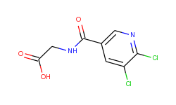 2-[(5,6-DICHLOROPYRIDIN-3-YL)FORMAMIDO]ACETIC ACID