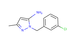 1-(3-Chlorobenzyl)-3-Methyl-1h-Pyrazol-5-Amine