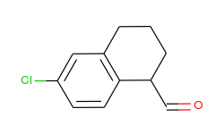 6-chloro-1,2,3,4-tetrahydronaphthalene-1-carbaldehyde