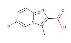 6-CHLORO-3-METHYLIMIDAZO-[1,2-A]PYRIDINE-2-CARBOXYLIC ACID