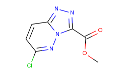 1,2,4-Triazolo[4,3-b]pyridazine-3-carboxylic acid, 6-chloro-, methyl ester